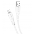 Кабель Usb - lightning белый 1 м Hoco X67
